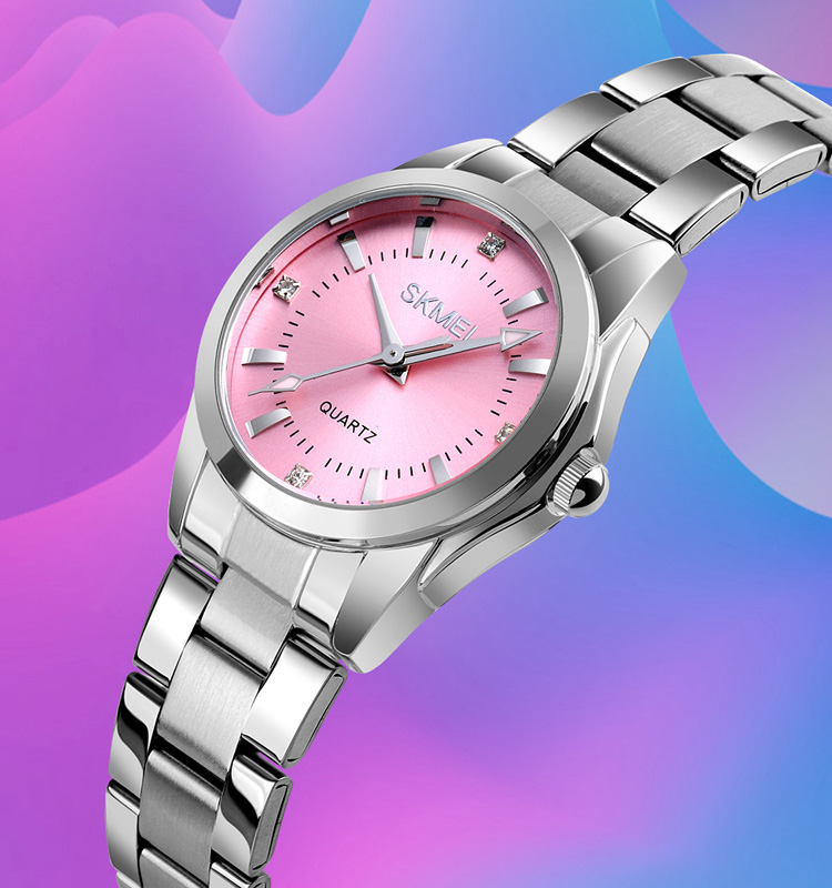 Skmei 2020 高級時計女性ローズゴールド美しい Relojes De Mujer