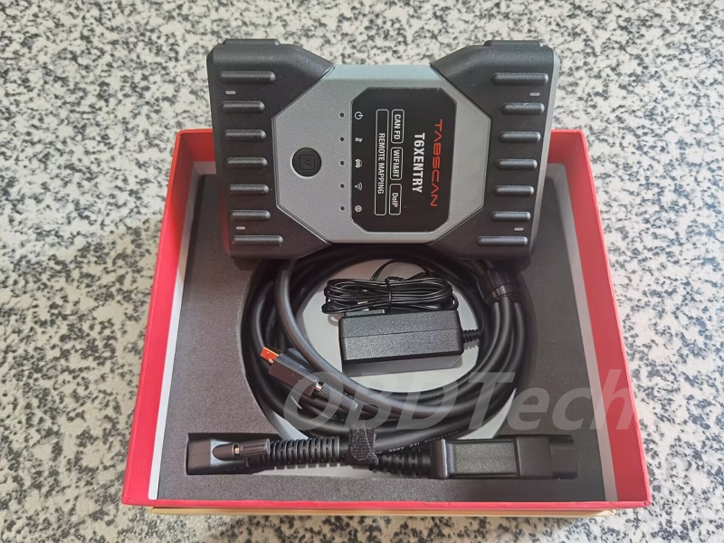 Eucleia TabScan Mercedes T6XENTRY 診断および ECU コーディング ツールのサポート CAN FD