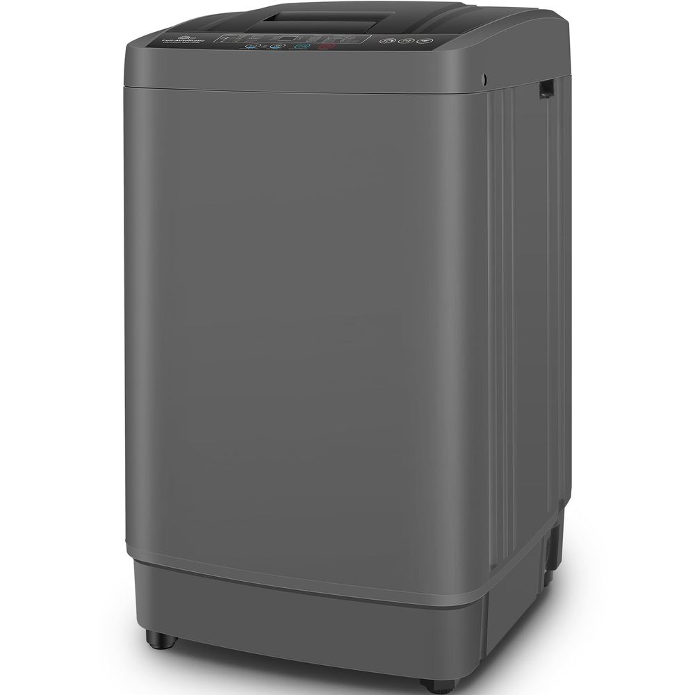 ポータブル洗濯機 20ポンド ポータブル洗濯機 10プログラム付き 8水位、2.8立方フィートの洗濯機と乾燥機のコンボ D付き