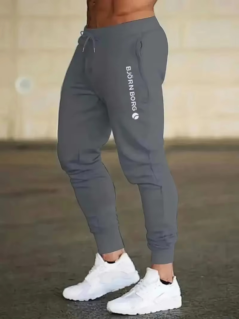 2026 新しいパンツ秋冬男性ランニングパンツジョガースウェットパンツスポーツカジュアルズボンフィットネスジム通気性パンツ