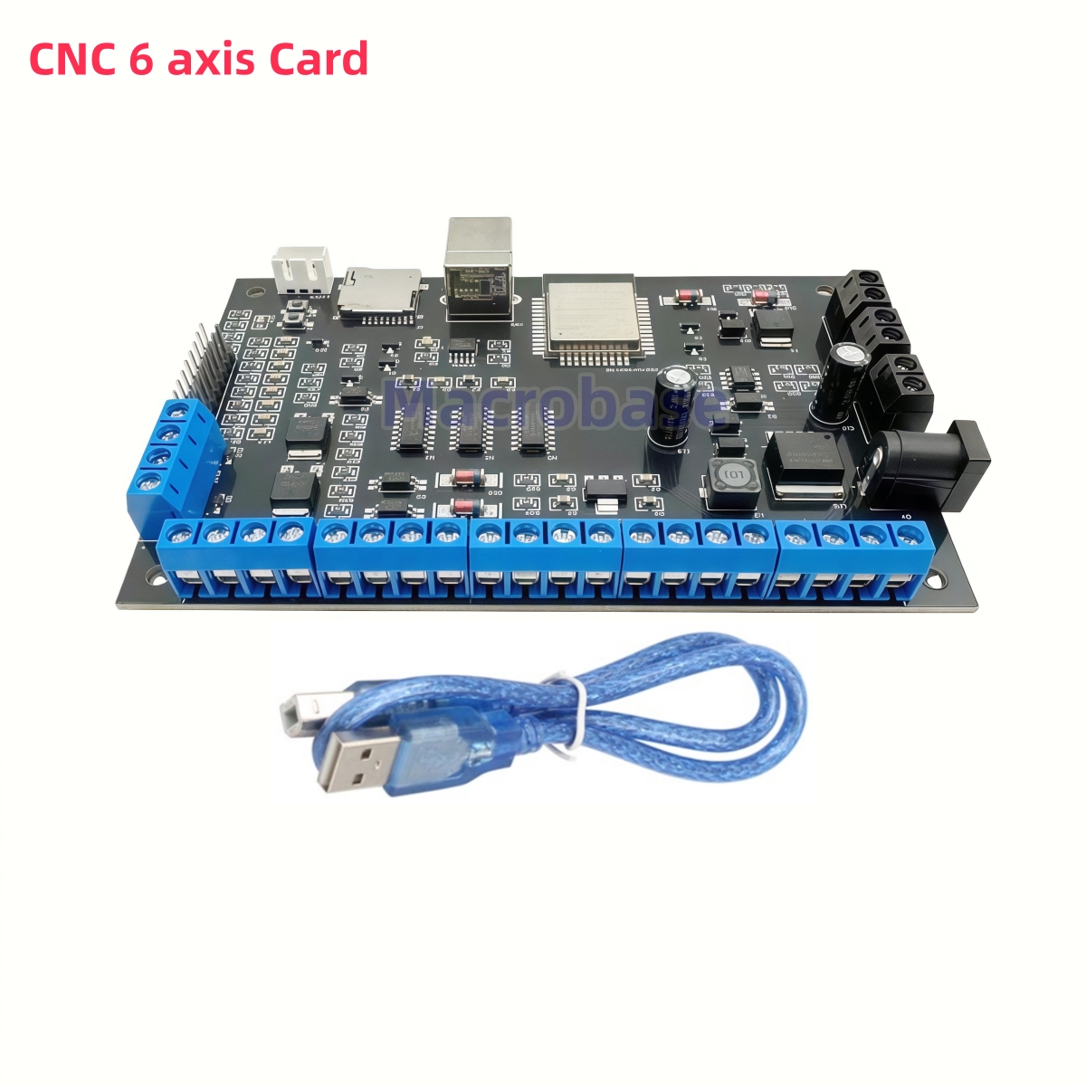 6 軸 GRBL コントローラブレークアウトボード制御モーションカード cnc ルーターレーザー彫刻フライスマーキング切断機 DIY 部品