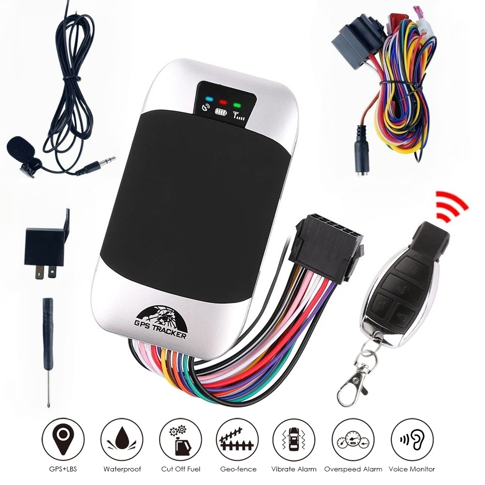 車の GPS トラッカー車両トラッカー GSM GPS ロケーターコバン TK303G 防水 IP66 リモコンカットオフエンジンジオフェンス無料 Web アプリ
