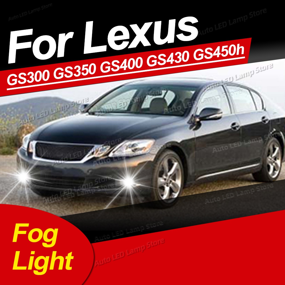 レクサス GS300 GS350 GS400 GS430 GS450h 2006 2007 2008 2009 2010 LED 車フロントフォグライト 9006 HB4 20000LM 超高輝度電球
