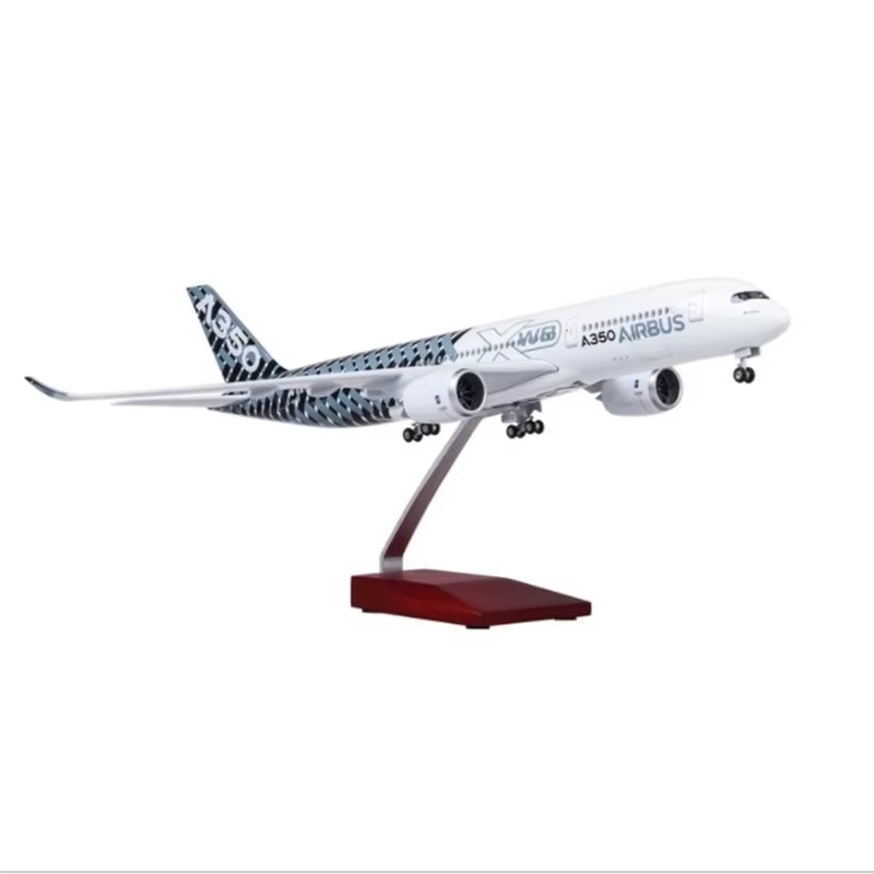 47 センチメートル A350 プロトタイプ XWB 航空航空機モデル 1/142 スケールキャスト樹脂エアバス 350 航空機おもちゃモデル着陸装置