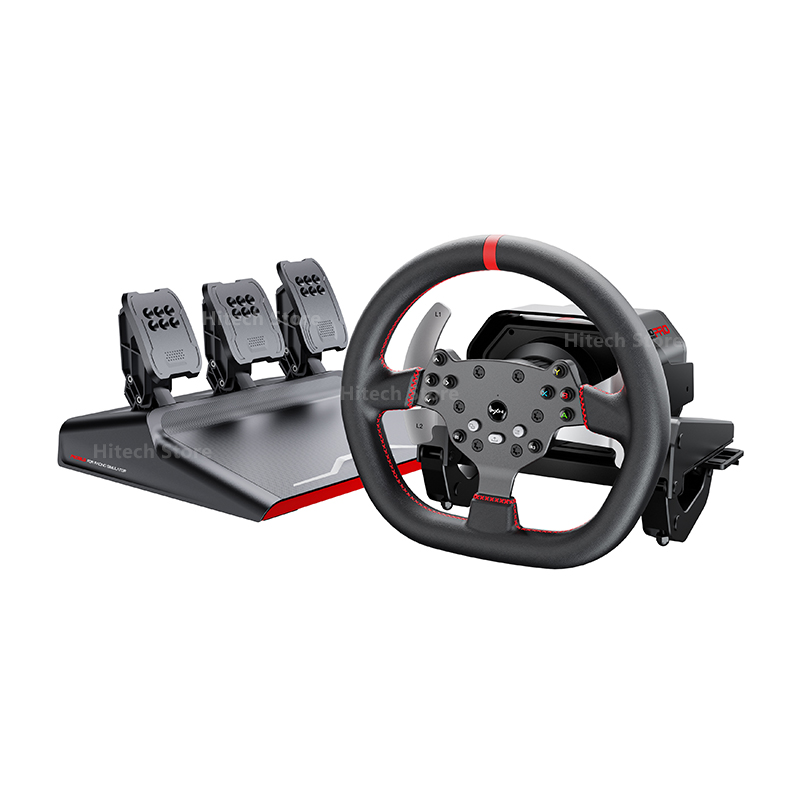PXN V10PRO ダイレクトドライブゲームステアリングホイールフォースフィードバックレーシングシミュレーター車の運転シミュレーター PC/PS4/XBOX ONE