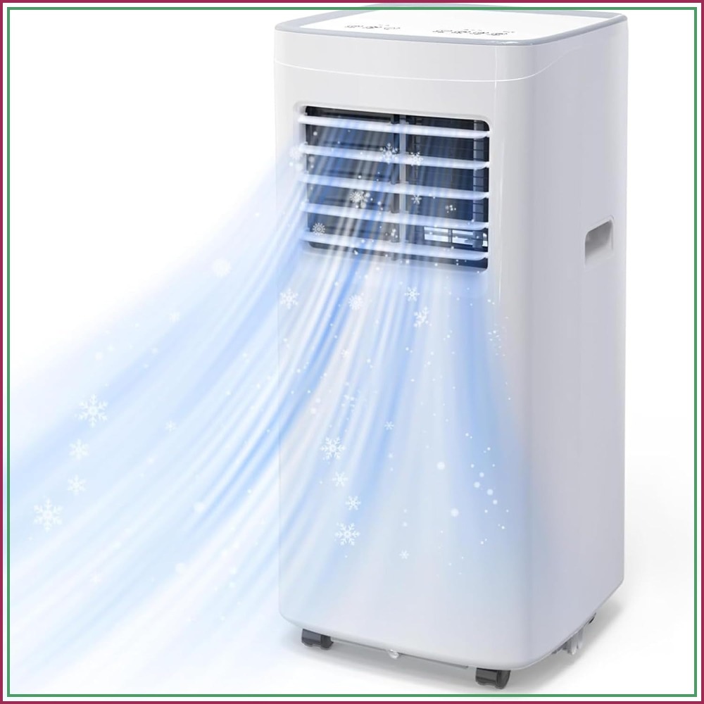 8400 BTU ポータブルエアコンは 340 平方フィートを冷却、3-in-1 AC、リモコン付き、24 時間タイマー、スリープモード、ウィンドウキット付属