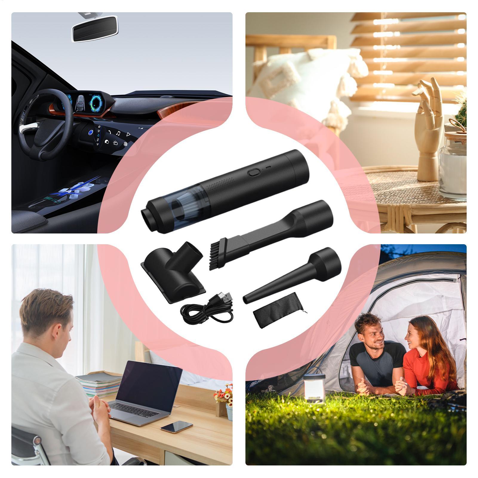 車の掃除機 19000Pa コードレスブロー吸引クリーナー 4 で 1 強力な真空車オフィストラックペットダストフロアカーペットヘアクリーニング
