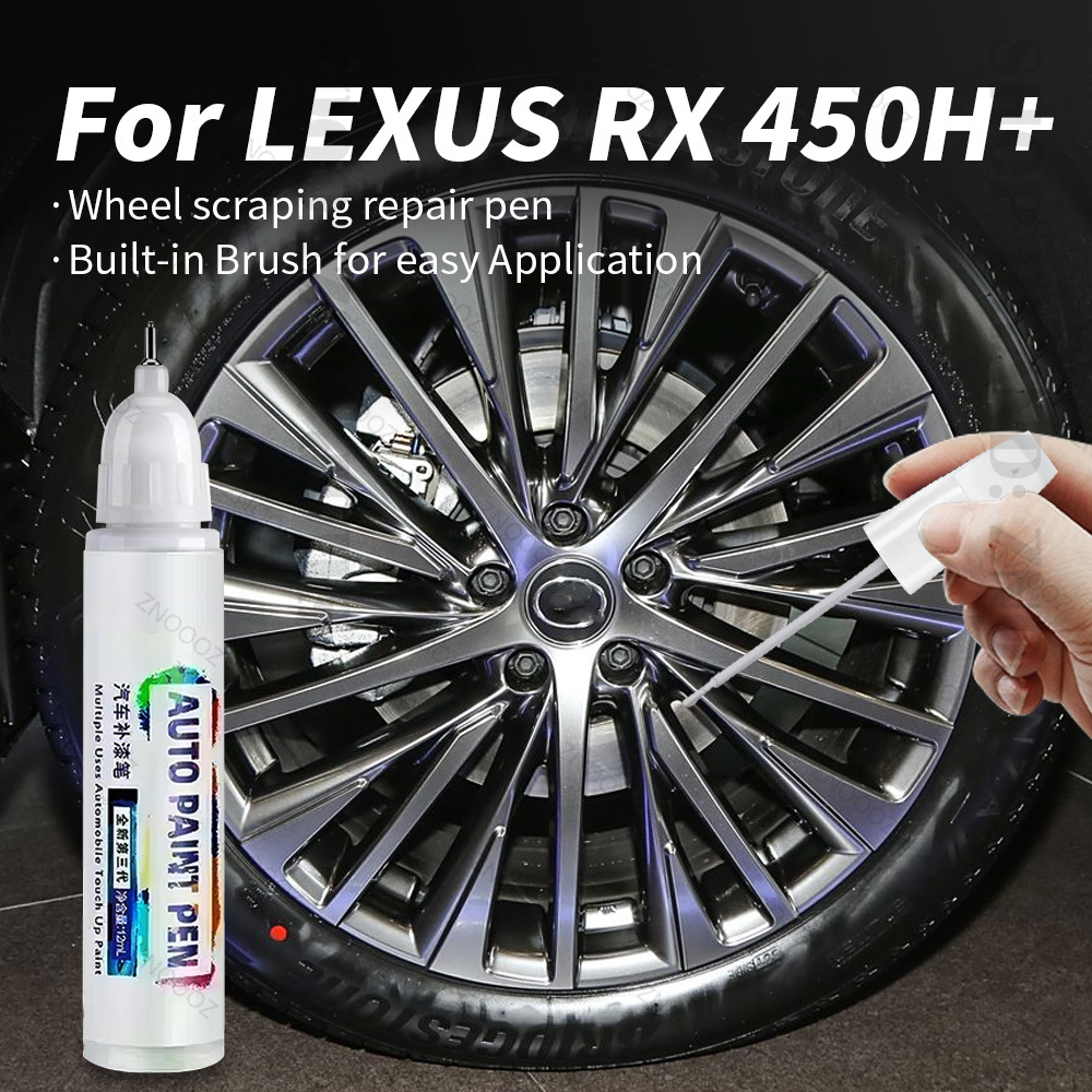レクサス RX 450H タッチアップペイントホイール修理キットホイール傷修復リムペイント車のホイール修理用グレーシルバーブラック