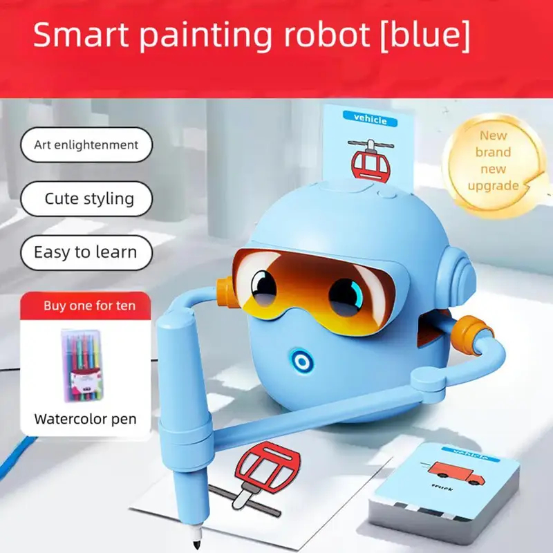 Voicebots 描画ロボット子供のための音声インタラクティブ教育描画マシン魔法の絵画ロボットギフト少年少女のため