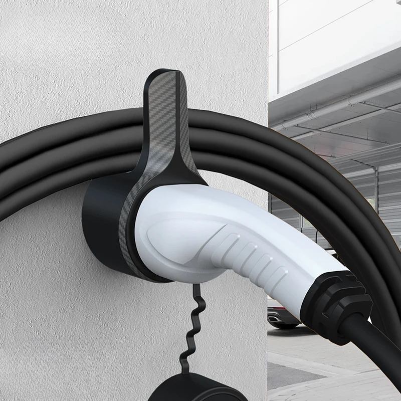 EV 充電器ホルダーホルスタードック電気自動車タイプ 2 充電ケーブル追加保護主要なウォールボックス