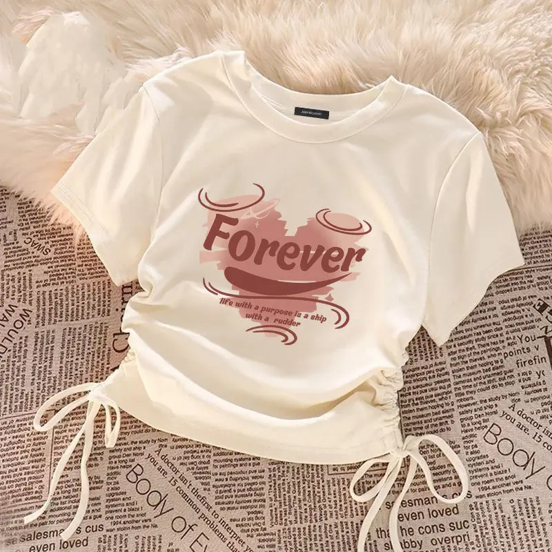 女の子 Tシャツ半袖トップス子供のための夏の子供 Tシャツファッションスタイルティーンエイジャーブラウスベビー衣装服