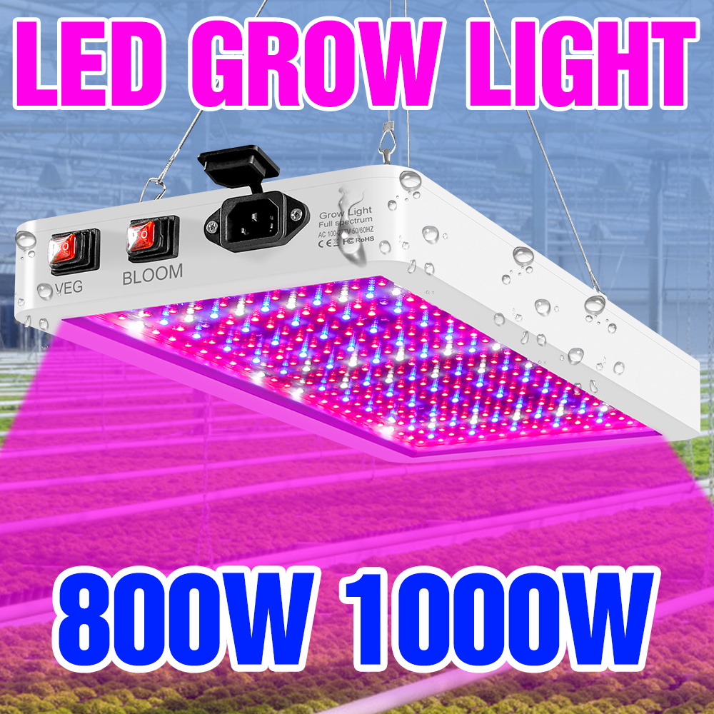 1000 ワット LED 植物成長ライトフルスペクトル IR UV 鉢植え照明温室テント多肉植物水耕栽培ランプ