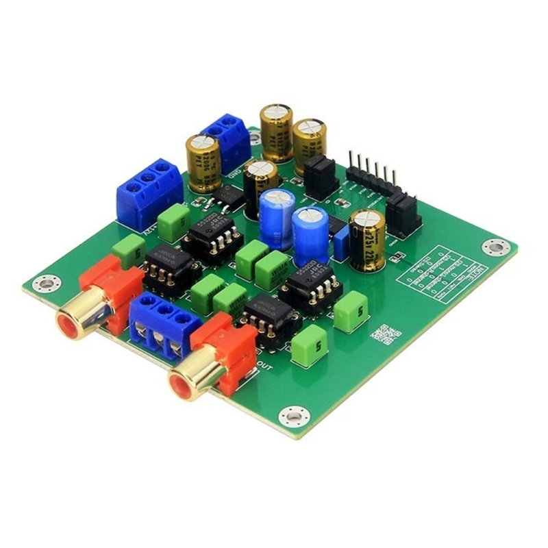 I2S 5 線リンク、24 ビット 192kHz サポート、2.54 mm 接続、個別の 5V F19E を備えた修理作業変換モジュールボード