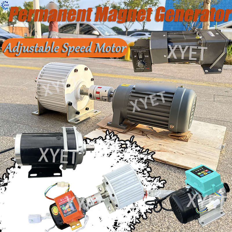 高効率 30000 ワット永久磁石発電機 220V 380V フリーエネルギーオルタネーターセットリモコン可変速度モーター付き