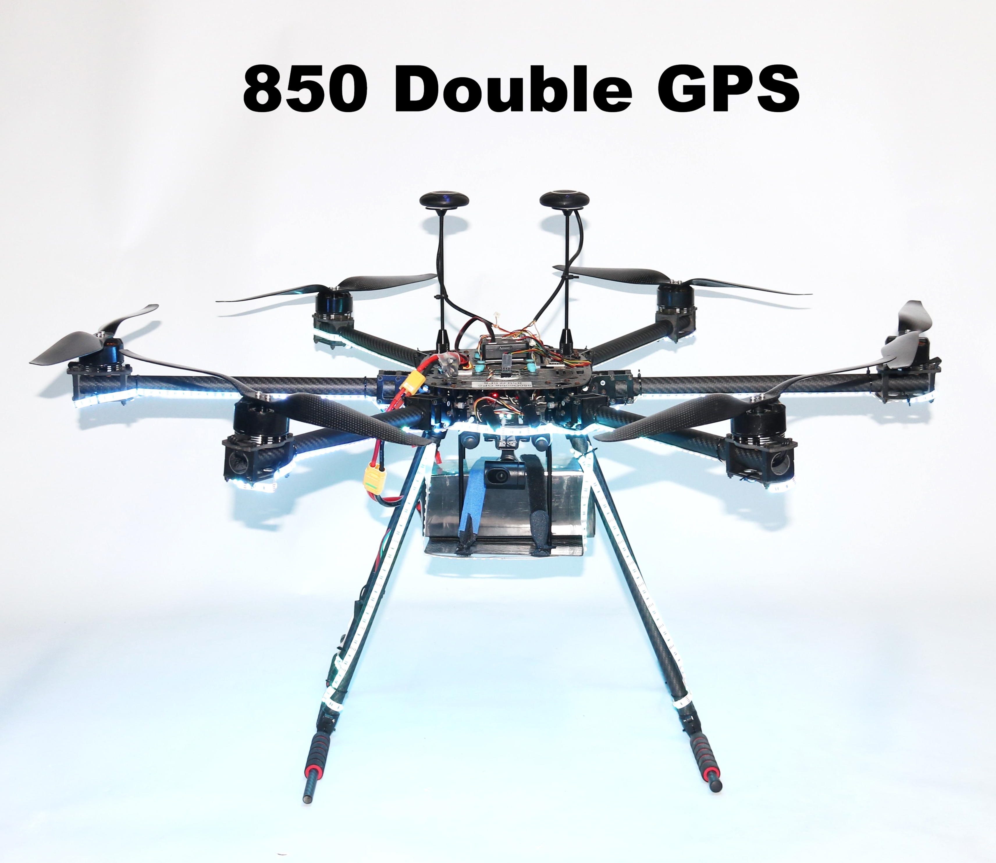 ZD850 6C プロ M8N M9N M10 フライトコントローラーフルカーボンファイバー 850 ミリメートルヘキサコプター BLHELI 40A ESC D4114 400kv モーター無線テレメトリー