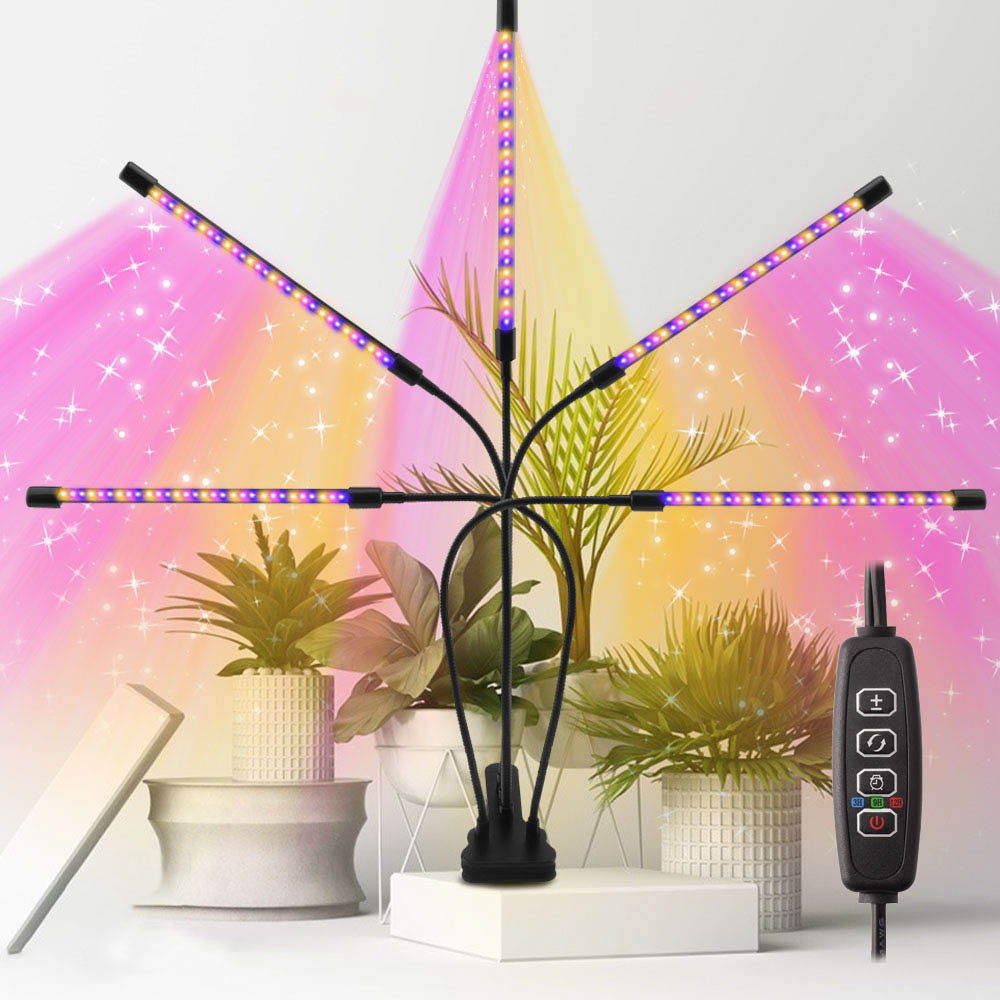 30-150 LED USB 成長ライト植物用フィトラランプ制御フルスペクトルフィトラランプライトホーム花苗クリップフィトランプ