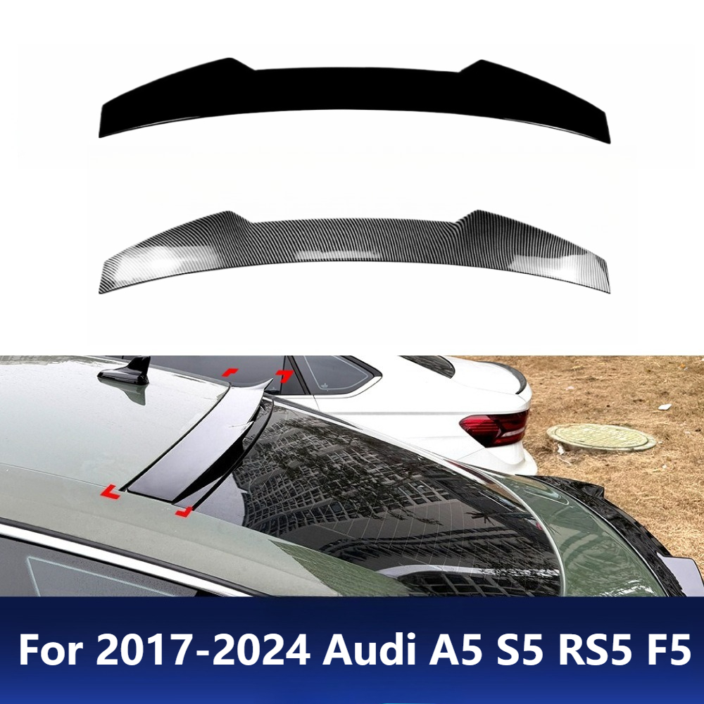 2017-2024 アウディ A5 S5 RS5 F5 スポーツバック 4 ドアルーフスポイラーリアウイング自動外装修正アップグレードアクセサリー