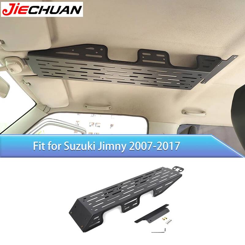 JIECHUAN 金属車のルーフラック拡張フレーム保護ブラケット棚スズキジムニー 2007-2017 車のインテリアアクセサリー