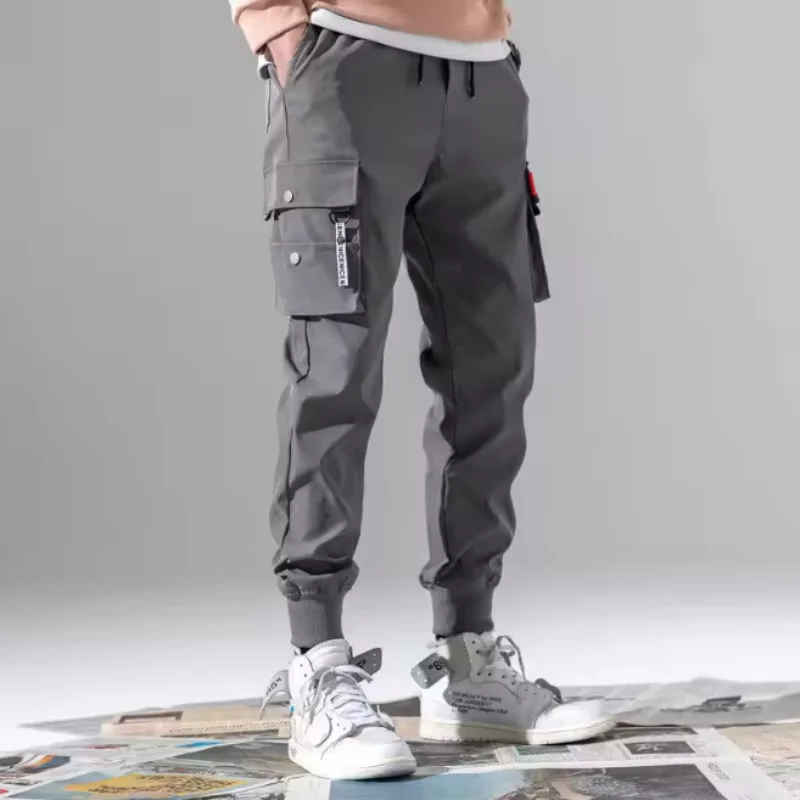 2025 新しい男性ワークパンツ男性の戦術的なパンツ作業服マルチポケットカジュアルトレーニングパンツジョギングやハイキングカジュアルズボン