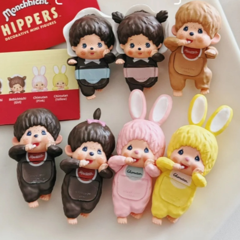 オリジナルソニーエンジェルモンチッチヒッパーかわいいシリーズ本物のブラインドボックスおもちゃグッズ子供やファンのためのトレンディなサプライズギフト