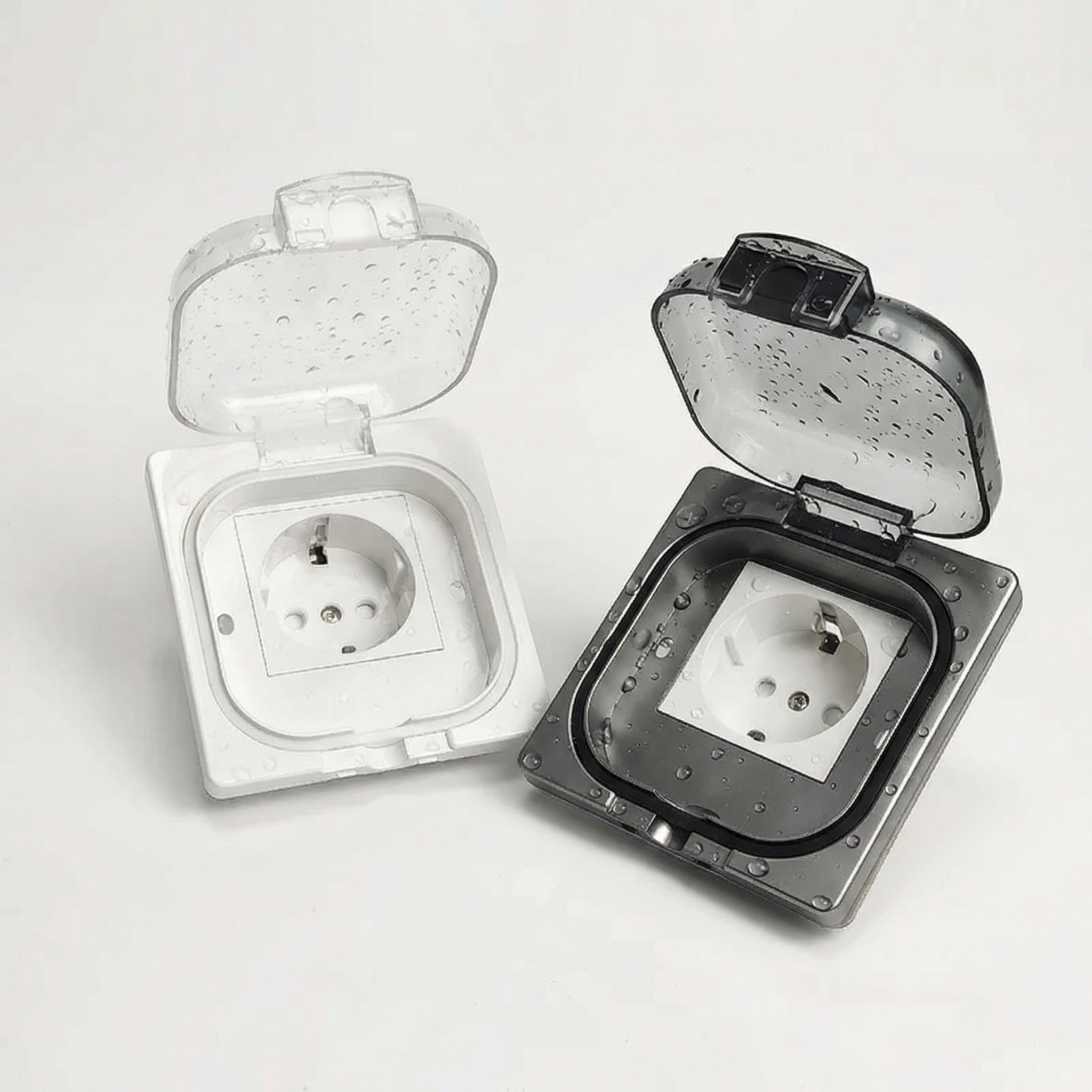 IP65防水屋外ソケット - 16Aハイパワーウォールプレート、250V米国/タイスタイル10Aレセプタクル、バスルーム