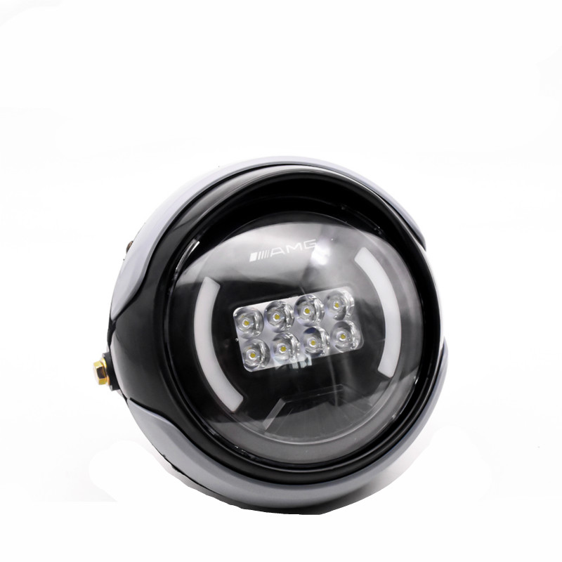 電動三輪車ヘッドライト超高輝度 LED ヘッドランプ三輪車再装着ヘッドランプ 12V48V60V
