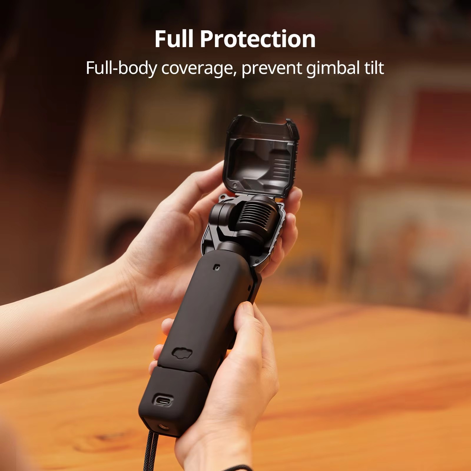 SmallRig Pocket 4 ジンバル保護ケース DJI Osmo Pocket 4 アンチスクラッチ フルカバレッジ ボディ ジンバル スクリーン グリップ ハンドル 6005