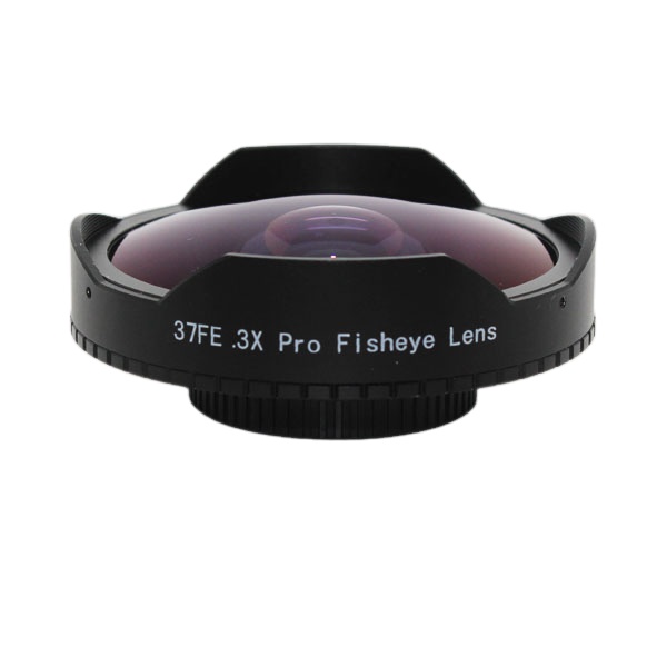 携帯電話カメラレンズ スーパー魚眼レンズ 0.3x 37mm 魚眼レンズ