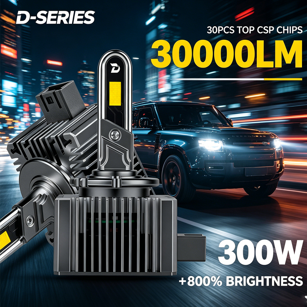 D1S D2S D3S D8S D4S LED ヘッドライト電球 D1R D2R D3R D4R D8R LED 30*9980 CSP チップ 12V 24V Canbus エラーなしフロントライト車のライト
