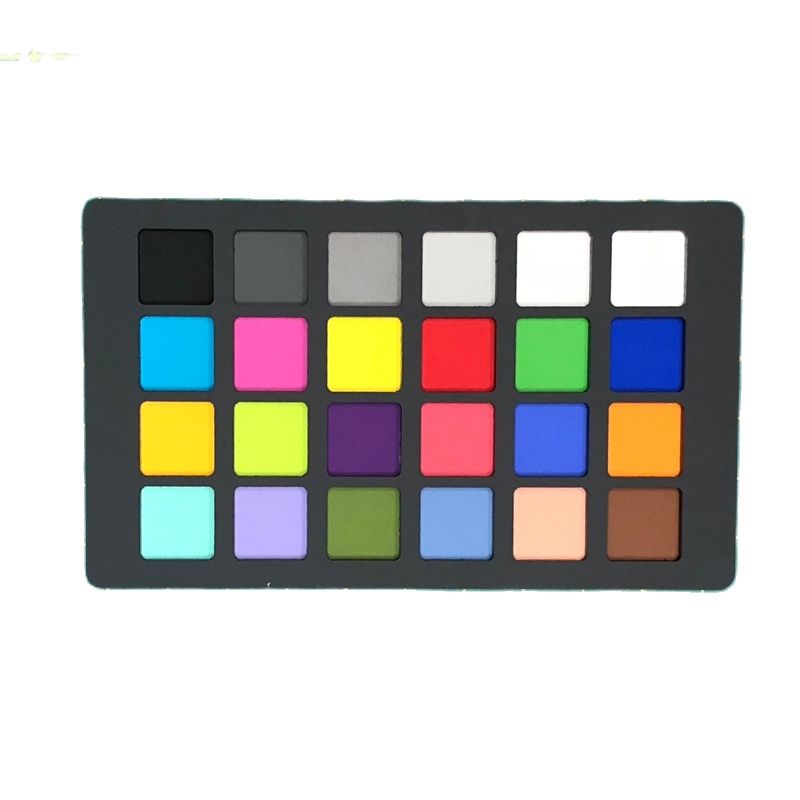 Charttu 24 ColorChecker クラシックミニ 64*108 ミリメートルテストチャートチェッカーパレットボード優れたデジタル色補正カスタマイズ