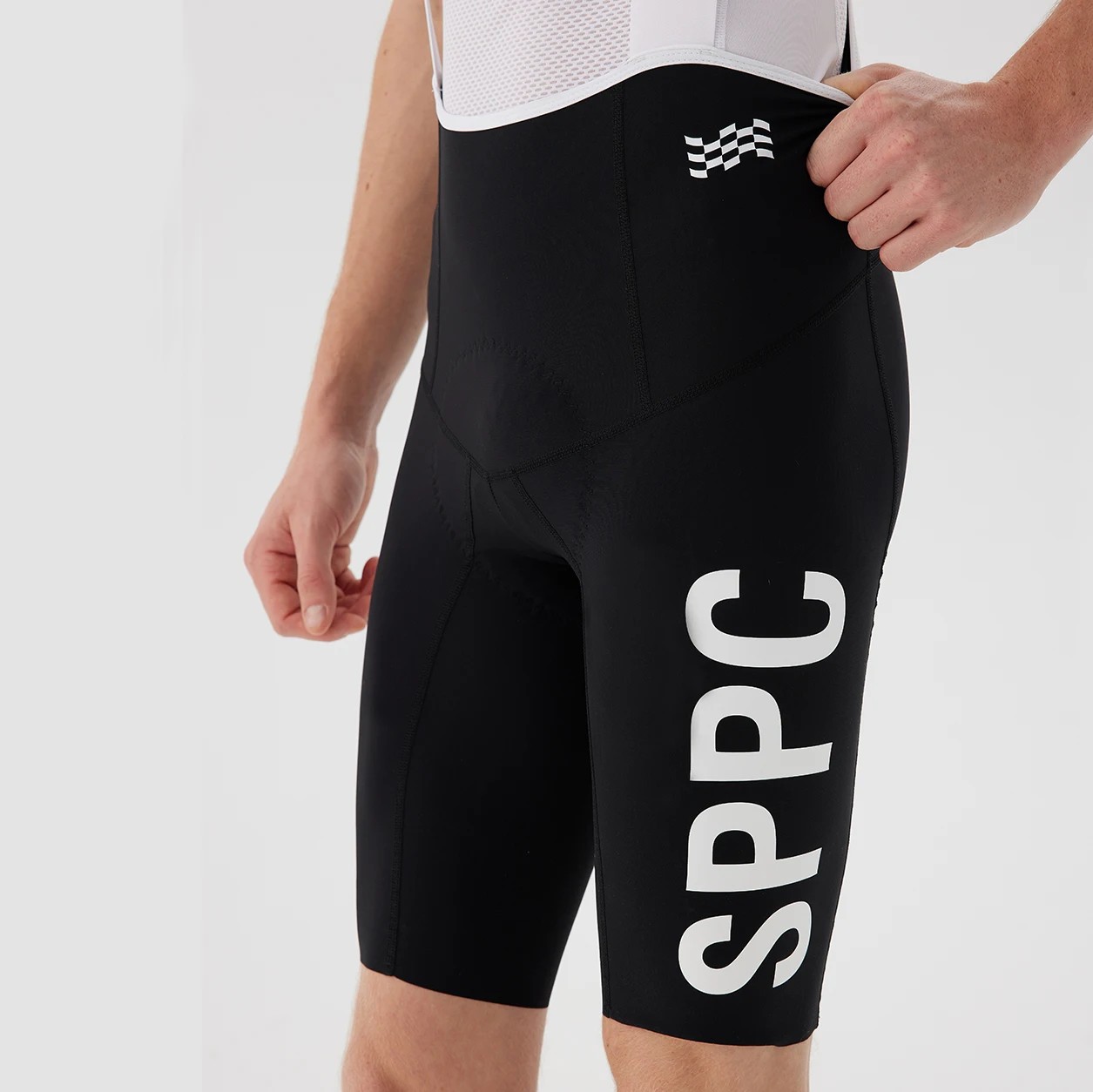 SPPC Matic 2026 メンズ プロ レース ビブショーツ 軽量 速乾性 通気性生地 高密度スポンジパッド付き サイクリング下着
