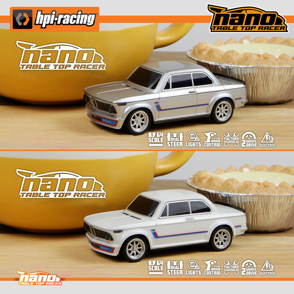 HPI レーシング 161400 161401 1:64 ターボ NANO-TTR 1/64 ミルコ RC リモートコントロールモデルオンロードカーデスクトップ大人子供のおもちゃ