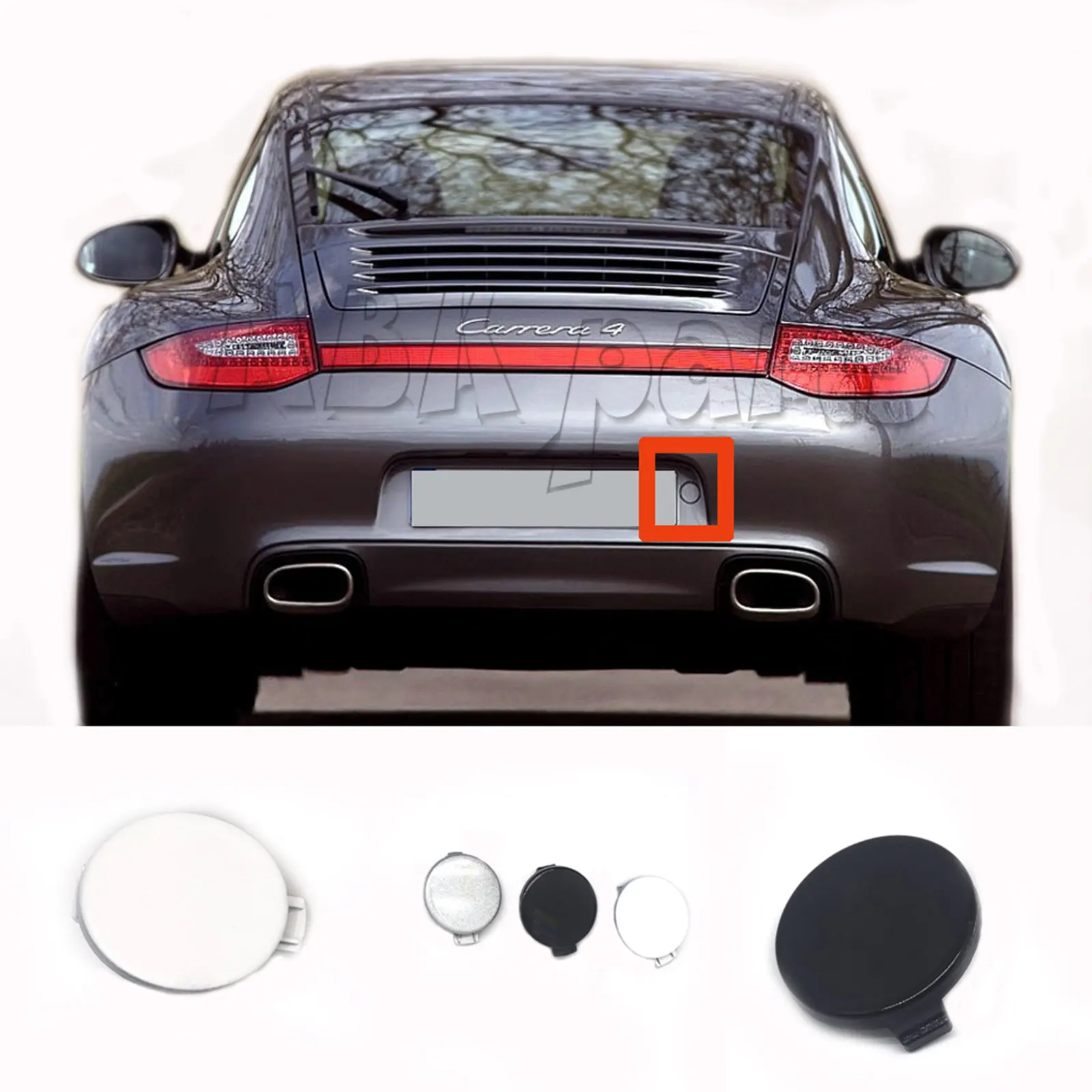 997 ポルシェ 911 カレラ 05-12 ボクスター/ケイマン 05-08 2.7 3.4 3.6 3.8 4.0 リアトウアイキャップカバー 99750580300/99750580302