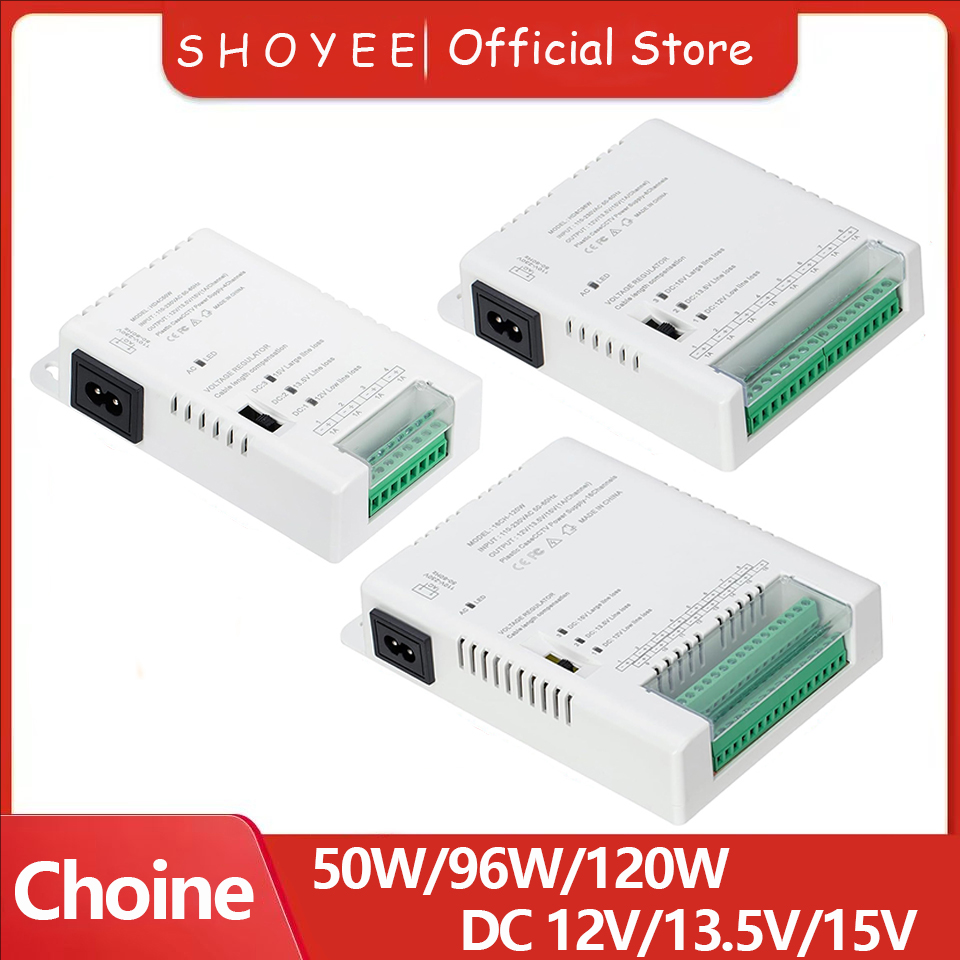 電源分配電源 90V-264VAC 入力から 12V-13.8-15VDC 出力 PTC ヒューズ付きセキュリティカメラ電源アダプター