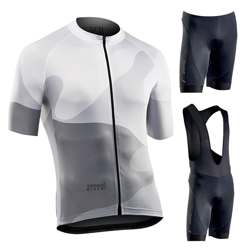 プロサイクリングジャージセット夏半袖通気性 MTB バイクサイクリング服マイヨ Ropa Ciclismo 黒制服新スーツ
