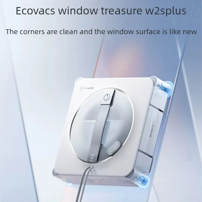 ECOVACS W2S PLUS 窓掃除ロボット多機能自動電動窓ガラスクリーナースマート掃除機
