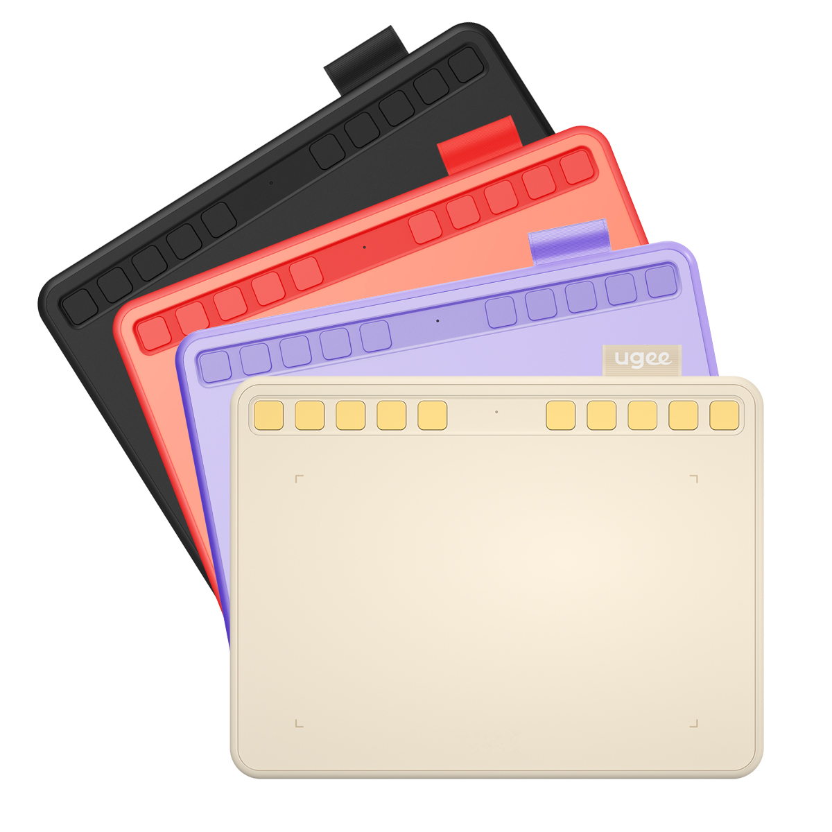 UGEE S640 描画グラフィックタブレット スタイラス付き 6.3x4 インチ描画デジタルペンタブレット Linux Mac Windows Android OSU 用
