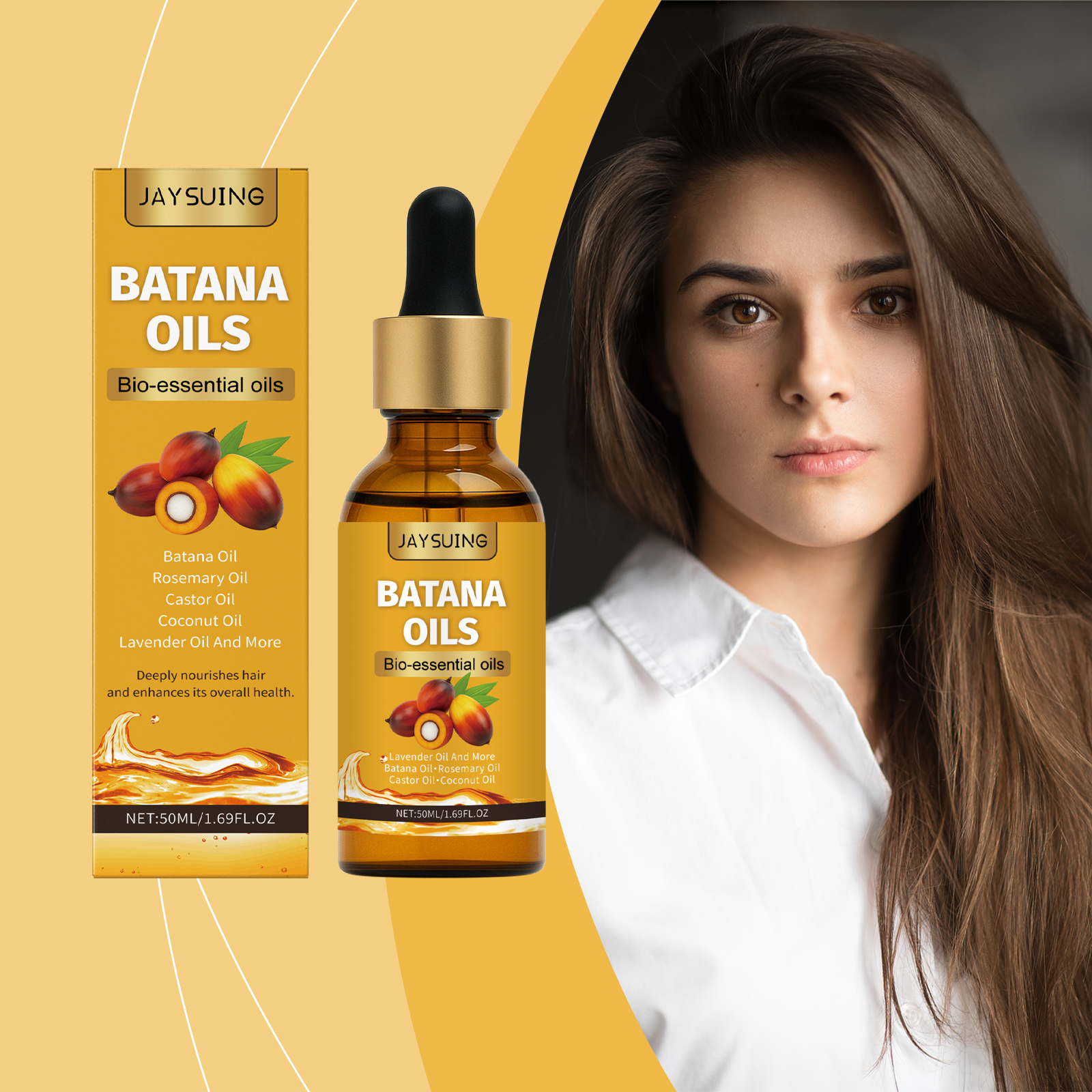 Batana 栄養ヘアオイルなだめる髪頭皮微小循環を促進弾力性を強化毛根深い保湿ケアオイル