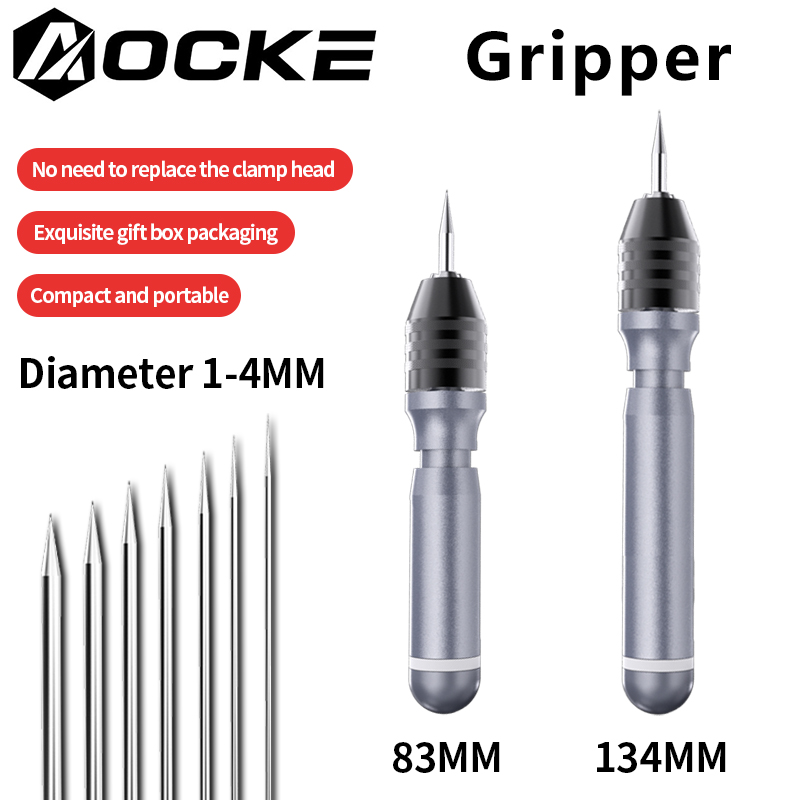 AOCKE タングステン針研削クランプ最大直径 4 ミリメートルタングステン針ホルダータングステン電極削りアルゴンアーク溶接