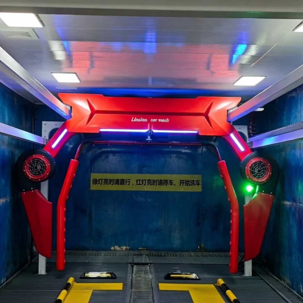 CE 認定全自動 360 タッチレス洗車機スマート制御ホット亜鉛メッキ鋼フレームインテリジェント洗車機