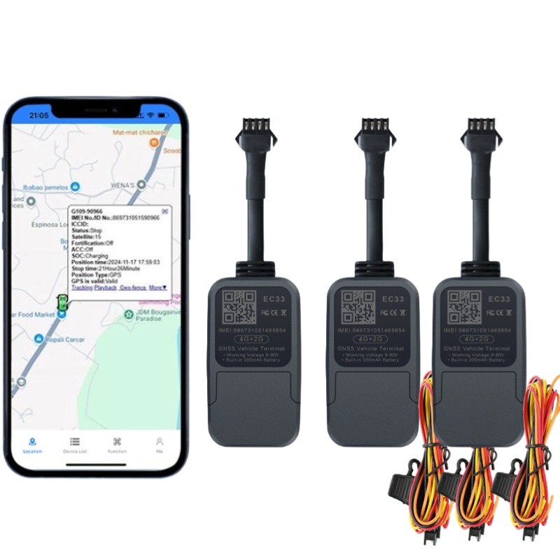 EC33 PURA 4 グラム GPS トラッカー 3 個 TrackerKing GPS Rastreador 300mah バッテリー Acc アラーム GPS GSM SMS Locato