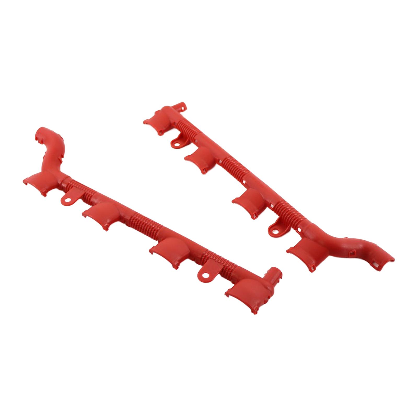 2x 自動車エンジン点火コイル配線ハーネス 06F971824C 点火コイル導管 アウディ A1 A3 A4 A6 TT EOS 06F 971 824 C レッド