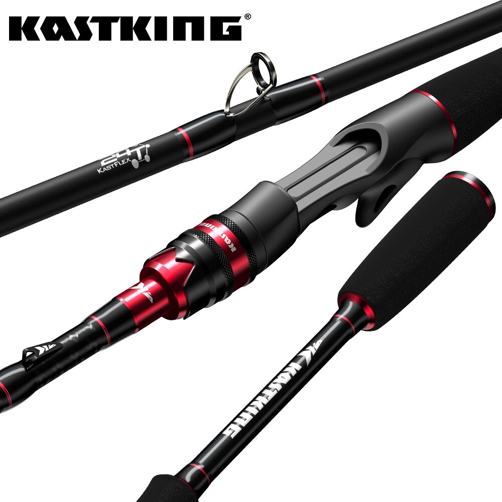 KastKing マックススチールロッドカーボンスピニングキャスティング釣竿 1.80 メートル 2.13 メートル 2.28 メートル 2.4 メートルベイトキャスティングロッドバスパイク釣り用