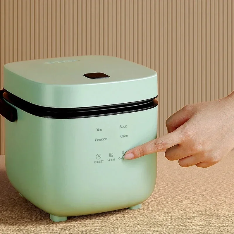 ZaiXiao ミニ電気炊飯器インテリジェント自動家庭用キッチン炊飯器 1-2 人小型食品ウォーマー蒸し器 1.2L 米