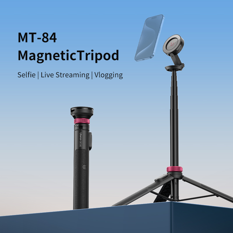 Ulanzi MT-84 1.53 メートル磁気三脚 360 度回転 10 メートルリモコンスマートフォン延長三脚 Selfie ライブストリーミング Vlog 用