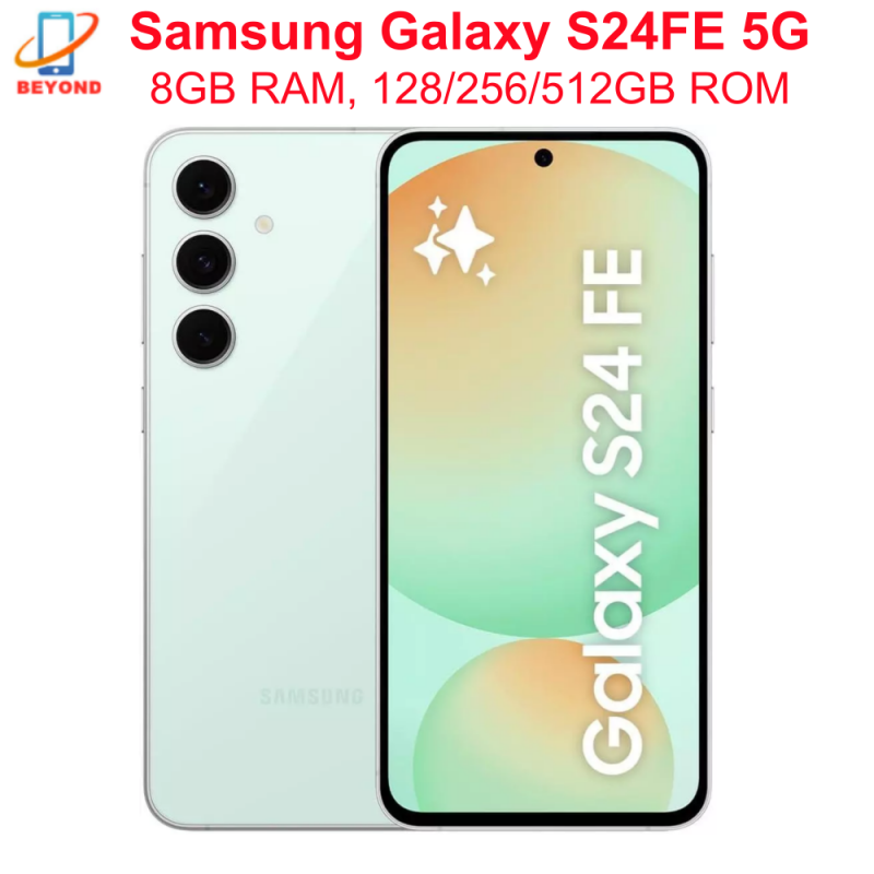 Samsung Galaxy S24 FE 5G S721U1 S721B S7210 S721N 6.7インチ AMOLED ROM 128/256/512GB RAM 8GB Exynos NFC オリジナル Android 携帯電話