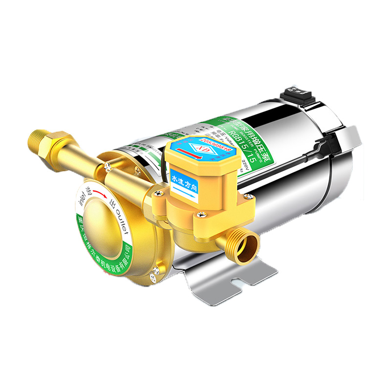 220v 家庭用手動給湯器太陽熱温水ポンプ水圧ブースターポンプ昇圧 Pumps100W
