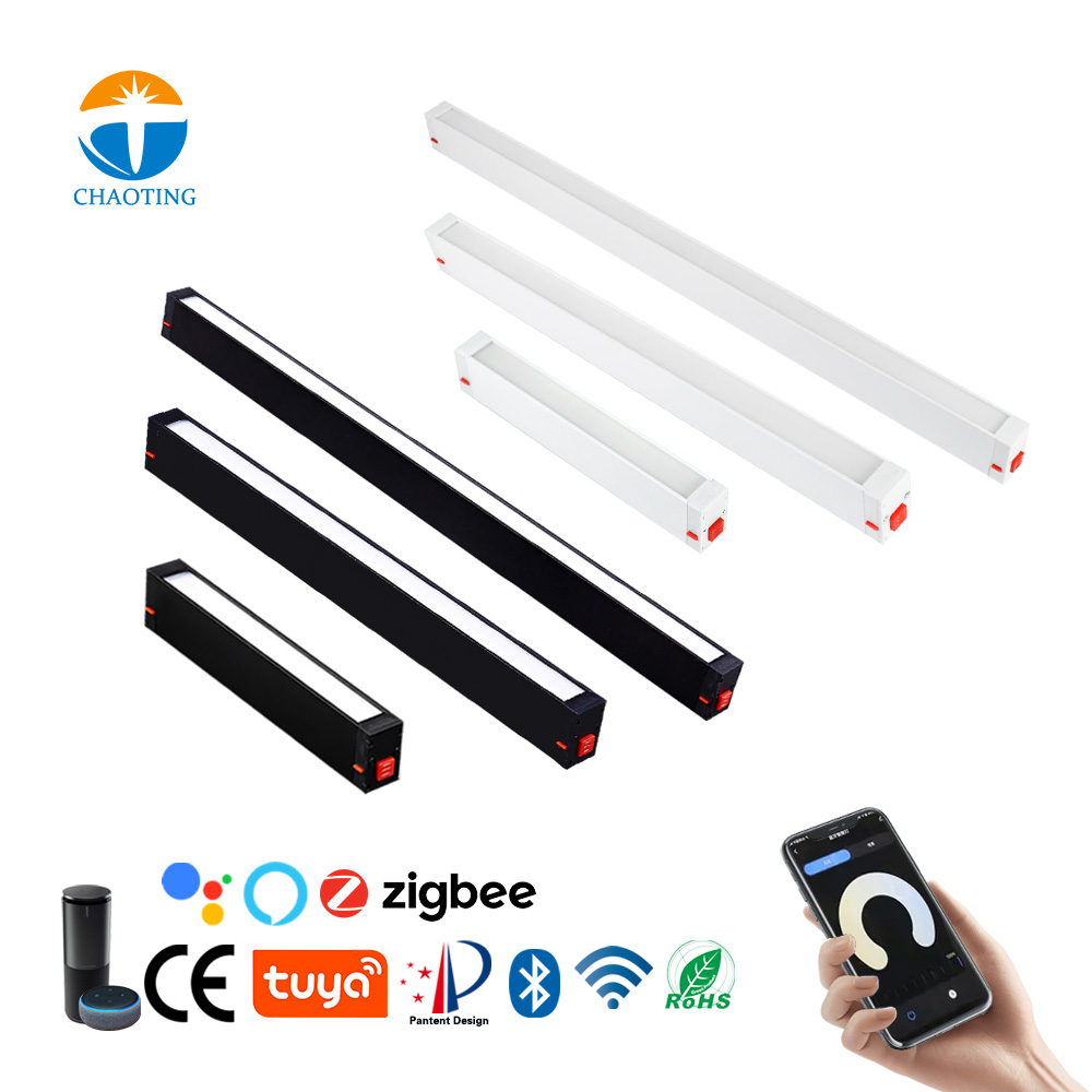 ヨーロッパホット販売 Led マグネットトラック照明 COB リニア 9 ワット投光器商用レール天井ランプシステム磁気トラックフラッドライト