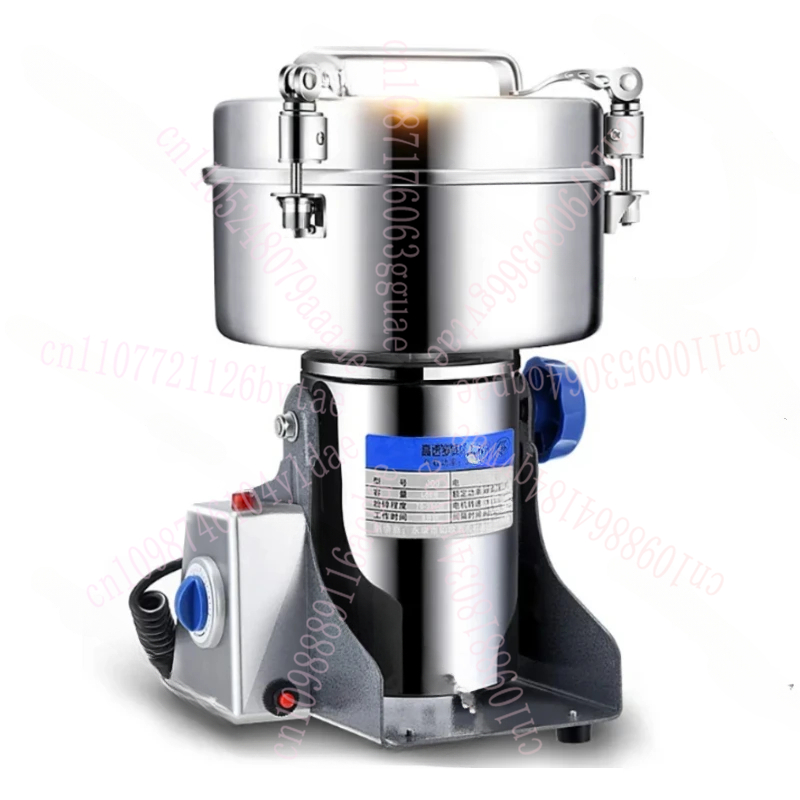 1000Gグラインダーマシン穀物電動ハーブコーヒーパウダーミル乾燥食品高速インテリジェントスパイスシリアルクラッシャー