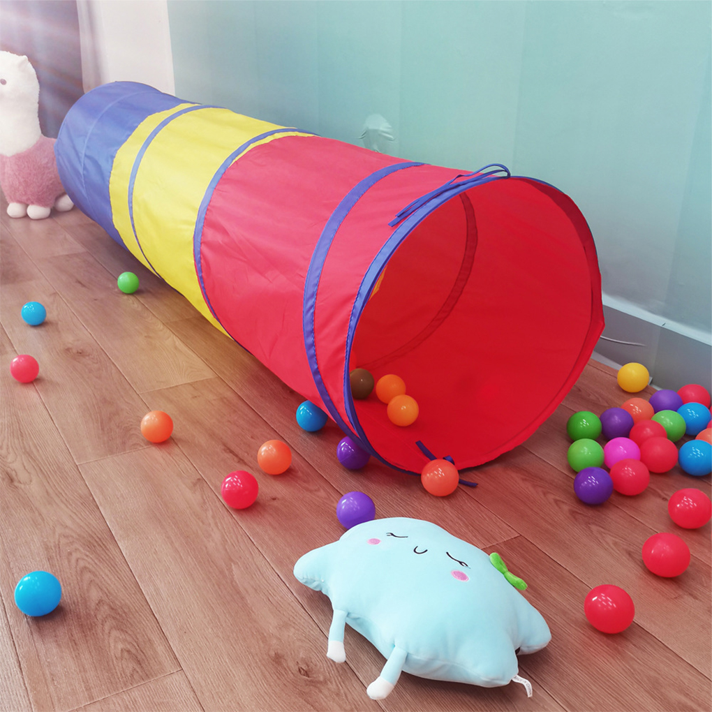 子供遊びトンネルクロール幼児ポータブルクロールチューブゲーム屋外キャンプ家庭用ペット通気性ドリルバレルパスプレイ